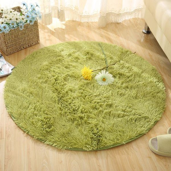 

round rug carpet long bedroom shaggy area rug for livingroom20