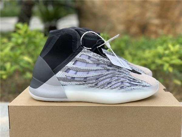 

2020 quantum basketball shoes eg1535 black zebra kanye west 3m sneakers sports reflective mens trainers outdoor sneakers