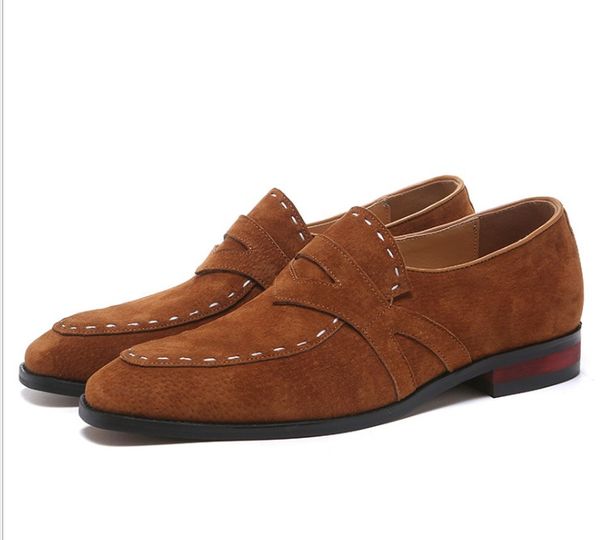 

new men dress shoes shadow patent leather fashion groom wedding shoes men casual shoes italian style oxford big size 37-48, Black