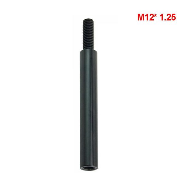 

89mm black shift knob extension m12*1.25 m10*1.25for manual gear shifter lever fit