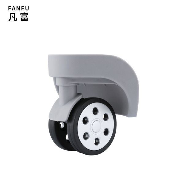 

luggage wheels folding travel rolling suitcase casters suitcase for luggage accessories maintenance casters, Black