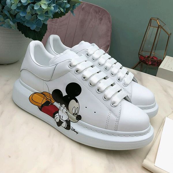 

luxury designer women white shoes fashion platform leather casual shoes sneakers running shoeswomenabout size us5-9 type2