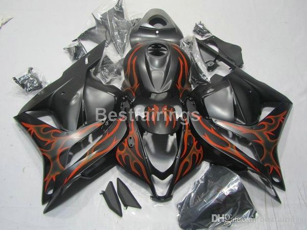 

new injection molding fairing kit for honda cbr 600rr 09 10 11 red flames black fairings set cbr600rr 2009 2010 2011 xs34