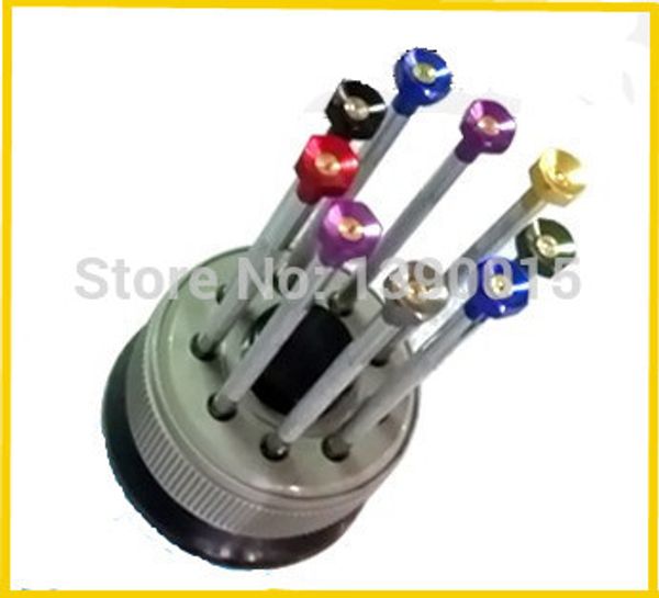 

9pcs watch glasses flat blade slotted screwdriver repair tools set