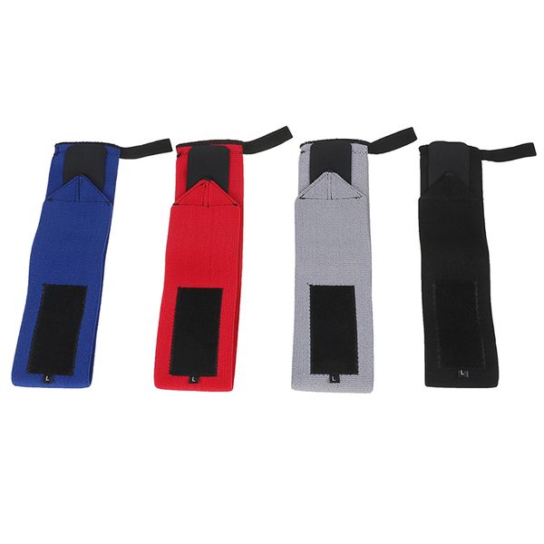 

weight lifting wrist support wristband with thumb loop gym elasticated straps for crossfit strength training powerlifting, Black;red