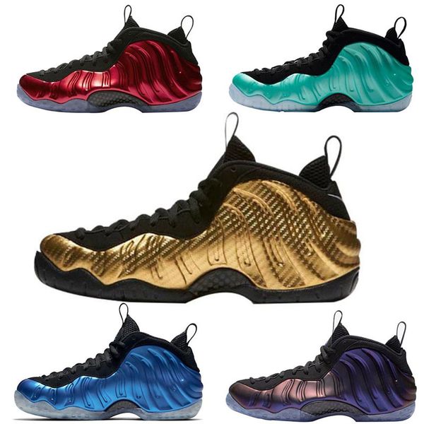

metallic gold penny hardaway mens comfortable basketball shoes pippen duncan dark stucco foam basketball training shoes women shoe8-13