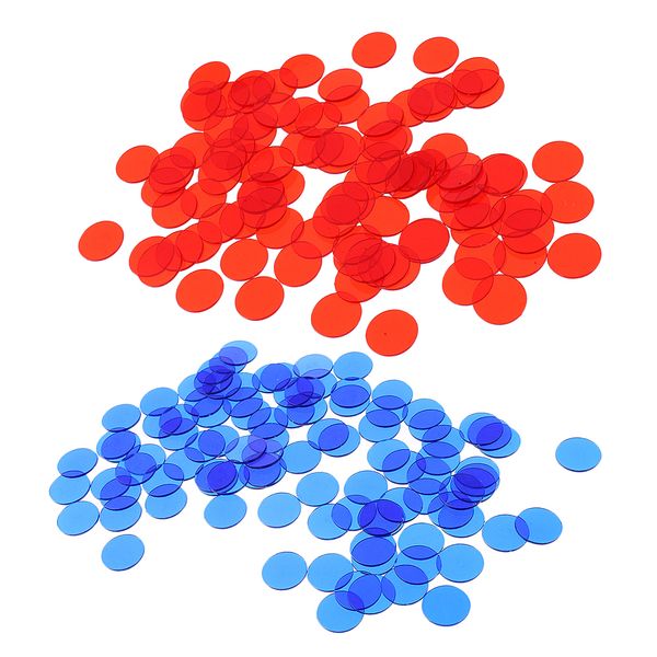 

200pcs bingo chips 19mm classroom carnival poker bingo casino game