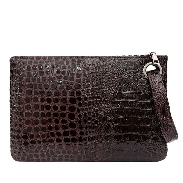 

acelure аллигатор черный искусственная кожа femme мода клатч женский небольшой хозяйственная сумка кошелек крокодил зерна женщин конверт