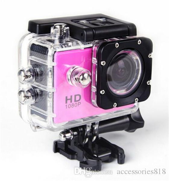 

50pcs 1080p hd цифровая камера 30 метров 140 ° широкоугольный объектив глубина водонепроницаемый подводный спорт камера дайвинг тур sj40000