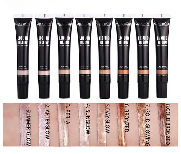 

miss rose professional makeup liquid glow foundation face bronzers & highlighters foundation luminous nude glow compact founation
