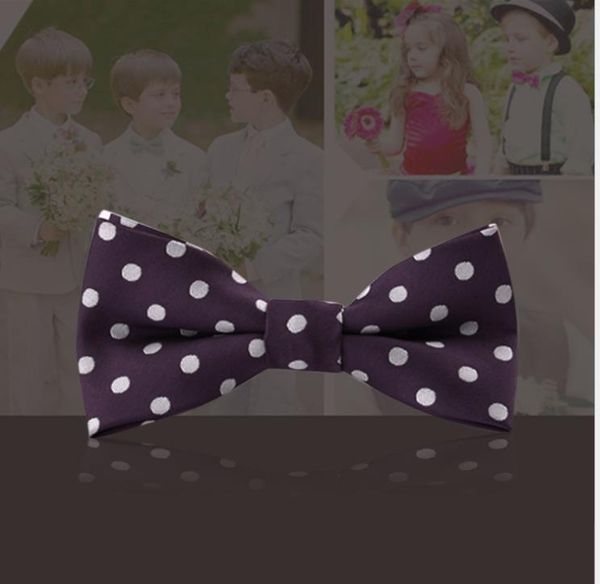 

2019 multicolored bow tie for children, Blue;purple