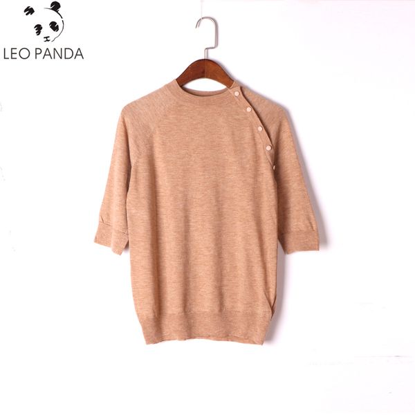 

crop 2019 spring new half a turtle neck half sleeved knitted sweater fashion sleeve head small pure color women pullovers, White;black