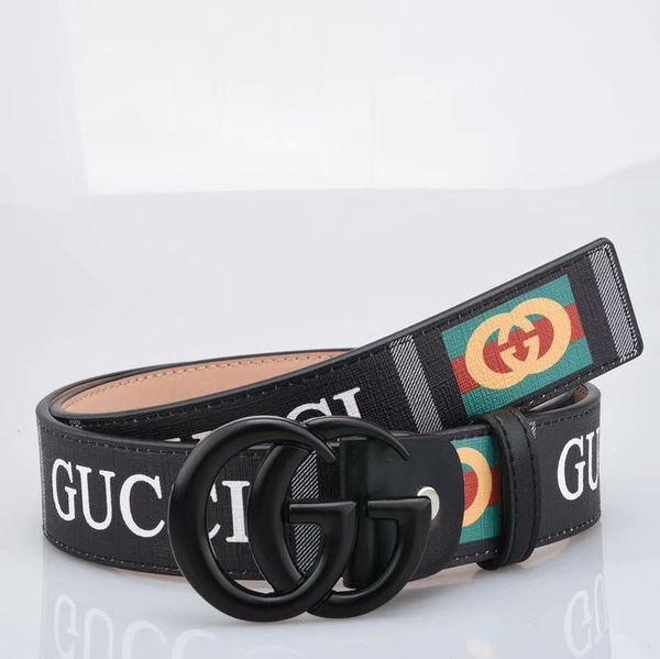 

2019 big buckle belt men or women belt belts designer genuine leather belt for men/women belts ing, Black;brown