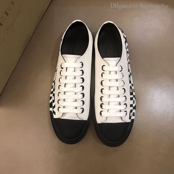 

2019 spring men sneaker casual shoes breathable leather fashion lace up flats wan1, Black;red
