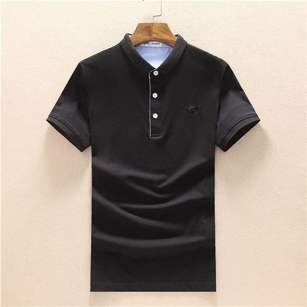 

Crocodil logo polo cla ic brand men polo hirt laco tee men bu ine ca ual olid hort leeve breathable polo
