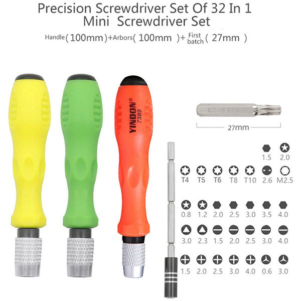 

32-in-1 multifunctional screwdriver bit set-1 box adjustable tool