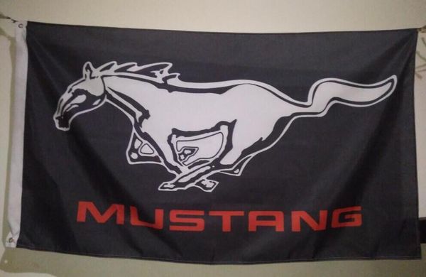 2020 Ford Mustang Flag 90 X 150 Cm Polyester American Sports