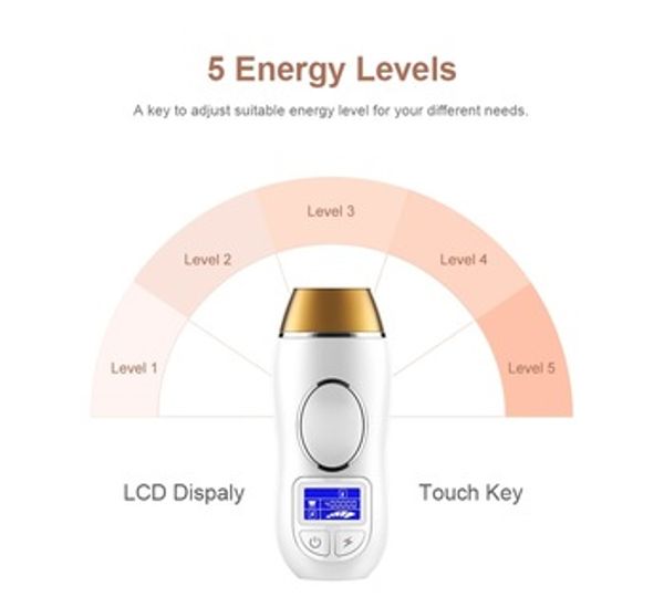 Portable Laser Epilator Hair Remover Permanent Body And Facial