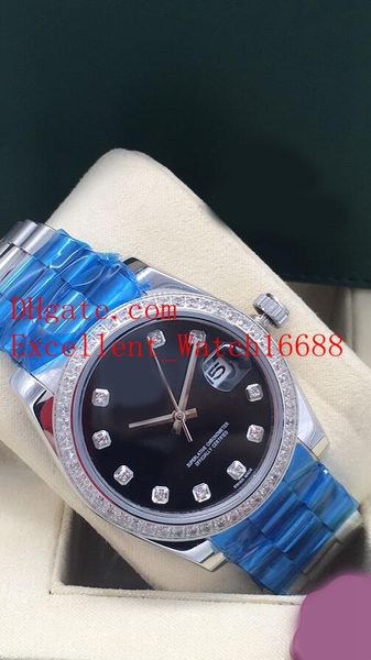 

8 style sell ladies watches 36 mm 31mm 116234 279173 178274 279138 diamond dial date just asia 2813 automatic mechanical ladies watch, Slivery;brown