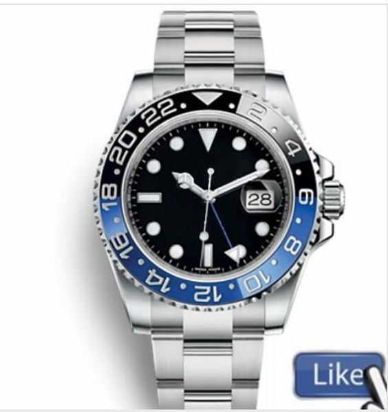 

New ma ter gmt ceramic bezel men mechanical tainle teel automatic movement watch de igner port elf wind watche luminou wri twatch