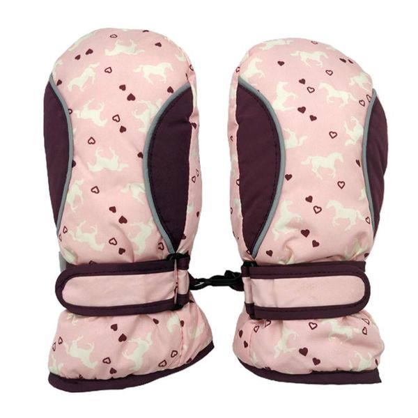 

kids children winter gloves waterproof ski snow winter sports mittens
