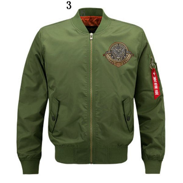 

mens designer jackets luxury us army pattern coat fashion trandy street wear casual mens clothes 4 colors asian size s-6xl, Black;brown