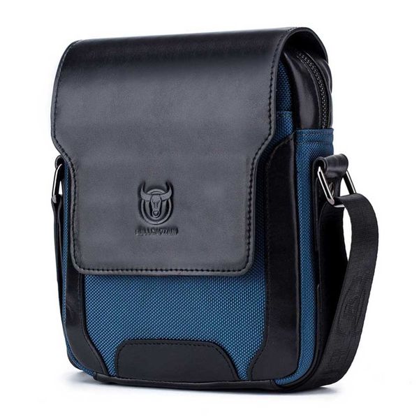

bullcaptain brand designer men's messenger bags leather vintage men shoulder handbag man crossbody bag for male dropshoping