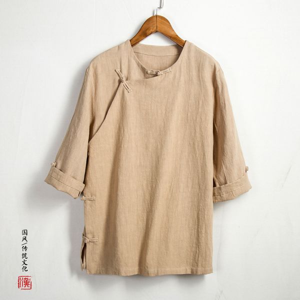 

китайском стиле 2017 летняя одежда мужская одежда новый стиль футболки мода и индивидуальность национальный стиль половина рукава рубашки ль, White;black