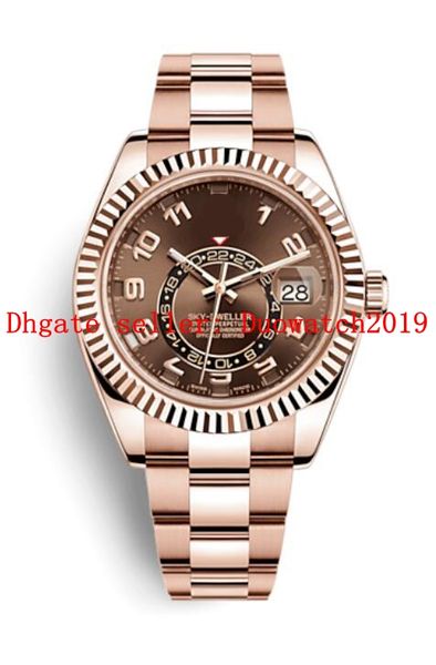 20 estilos de venda de relógio de alta qualidade 42 mm Sky-Dweller Asia 2813 mecânico automático masculino 326935 326939 326135 326934 relógios
