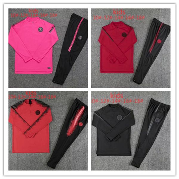 

New kid p g track uit 2019 2020 p g occer jogging jacket mbappe pogba 18 19 pari child football training uit