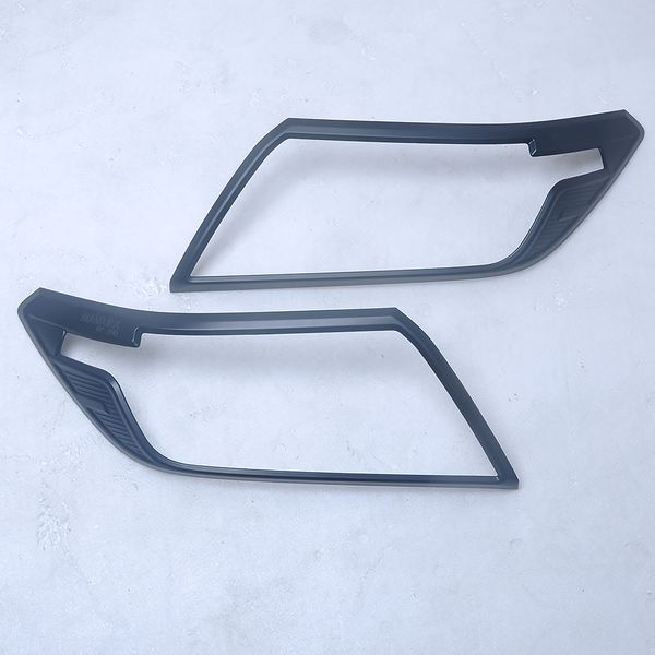 

black abs front rear lampshade for navara np300 d23 - car accessories