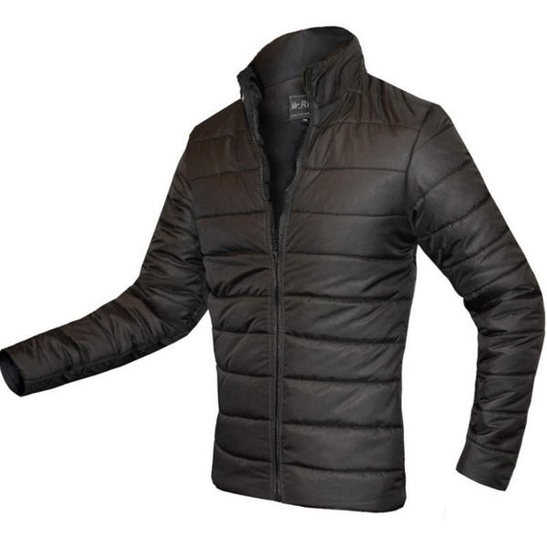 

2019 new winter men's fashion collar men's overcoat to keep warm thick jacket and overcoat winter, Black