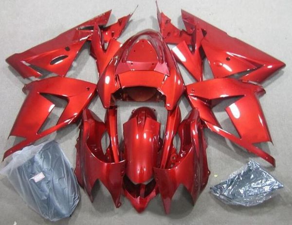 

4 подарки мотоцикл новый abs полный комплект обтекатели fit для kawasaki ninja zx-10r 2004 2005 04 05 10r тело набор пользовательских красны