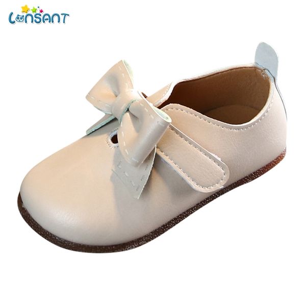 

lonsant 2019 осень детская кожаная обувь девушка принцесса обувь весна осень элегантный студенческий танец свадьба n30, Black;red