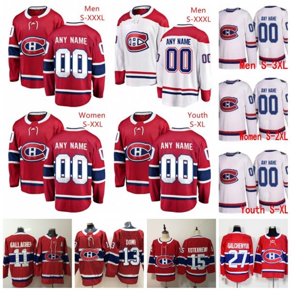 

custom montreal canadien jordie benn victor mete phillip danault paul byron any name any number mens women youth stitched hockey jersey, Black;red