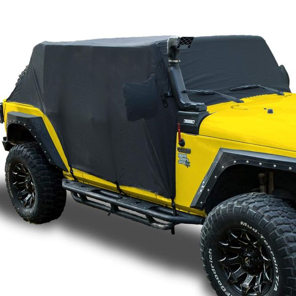 

for wrangler cab cover 82210323 car cover for 2007-2018 wrangler jk jku 4 door door & hard off