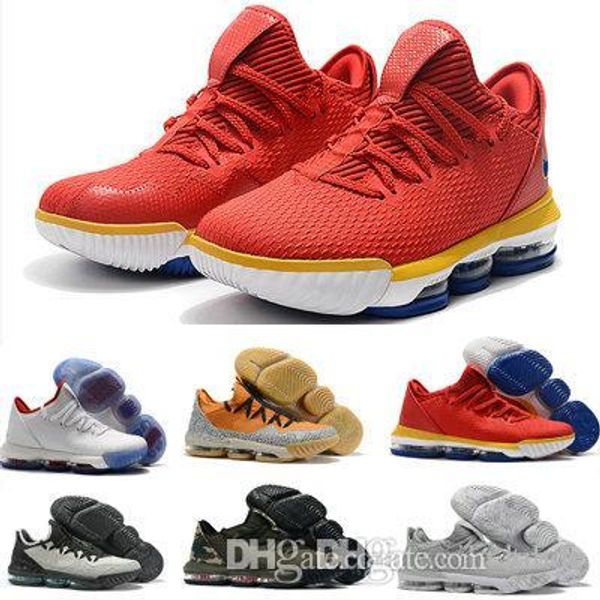 

new 16 superbron mens basketball shoes university red varsity royal trainers sports sneakers 16s designer zapatos des chaussures with box