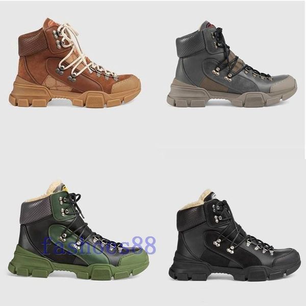 

original logo 2019 new style autumn and winter martin women men boots shoes wholesale snow boot leather luxur short boots size 35-45, Black
