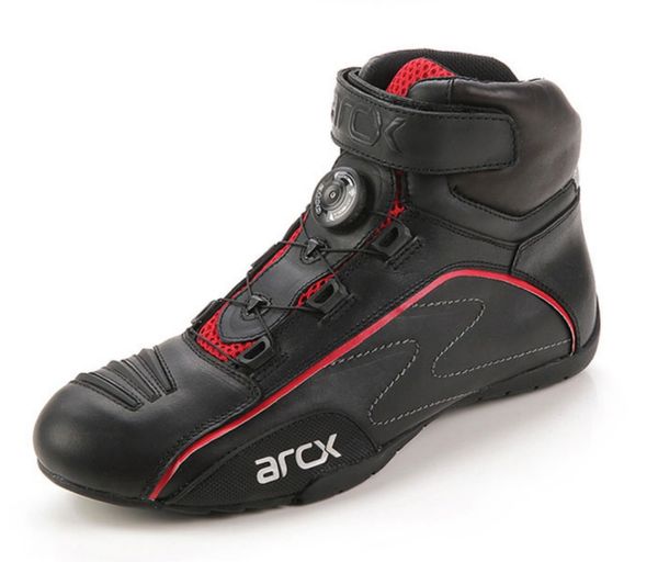 

new arrival motorcycle leather boots,cruiser touring biker motorbike riding boots with boa closure system