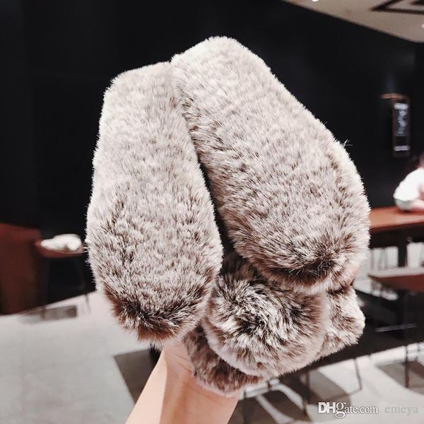 

hairy cute rabbit animal case for iphone 11 pro xs max xr x 6 6s 7 8 plus soft phone back cover case shell capa