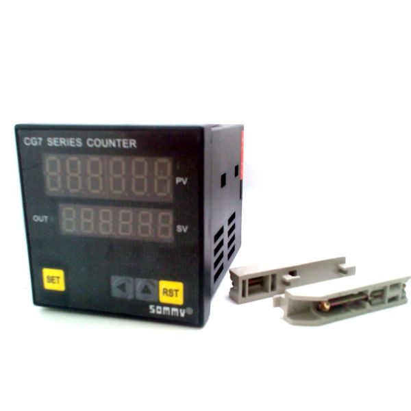 

cg7-rb60 digital couters cg series multi-function counter 6-digit counting relay output