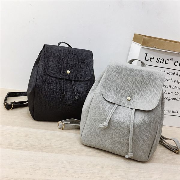 

2020 new women's backpack korean version of the women's backpack fashion and simple