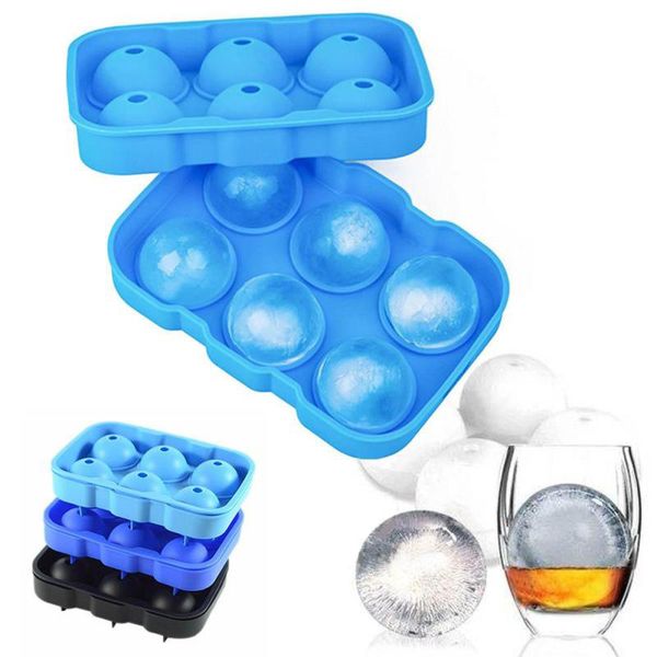 Parti Brick Round Bar Whisky Ice Ball Cube Maker Plateau Sphère Moule Moule Cuisine