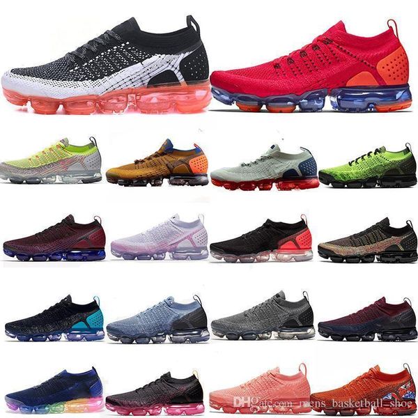 

2019 knit 2.0 fly 1.0 running shoes sports bumblebee neptune blue fireworks purple mandarin duck pigeon for men women casual shoes