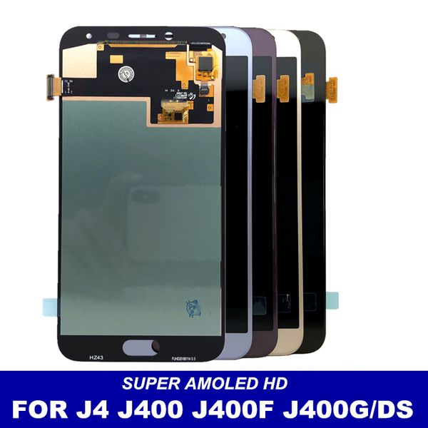 

for j400 amoled lcd for samsung galaxy j4 j400 j400f j400g/ds sm-j400f lcd display touch screen digitizer assembly replacement