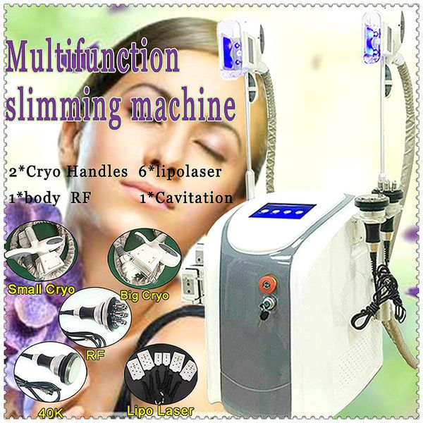 

2020 new cryolipolysis vacuum cavitation rf 5 in 1 cavitation fat ing body slimming machine portable slim equipment
