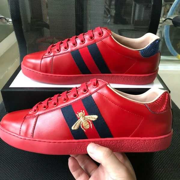 

2019 Новый лучшее качество мода люксовый бренд ACE натуральная кожа Мужчины Женщины