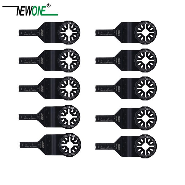 

newone 3/8 inch hcs standard starlock e-cut multi saw blade pack oscillating tool blades for cutting wood drywall plastics