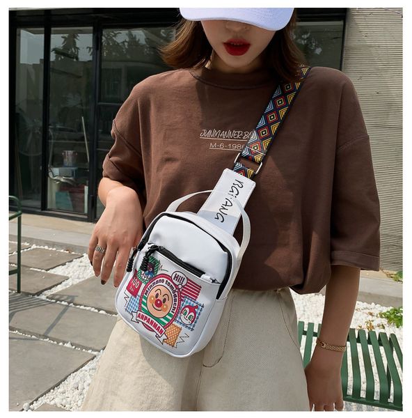 

designer women bags fashion pu female cross body bags new arrival womens waist bags small casual chest bag seven style option
