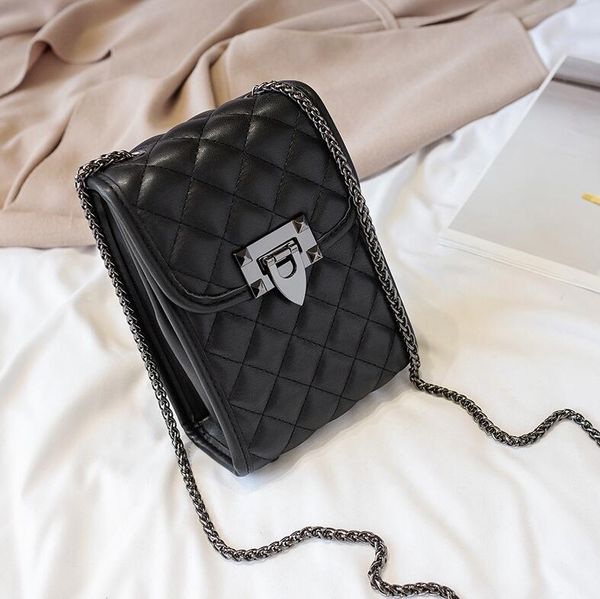 

designer luxury handbags purses wholesale women shoulder bags crossbody mini phone bag diamond lattice chain bag